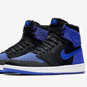 Nike Air Jordan 1 Retro High Flyknit Men’s Size 11 Royal Blue 919704-006…